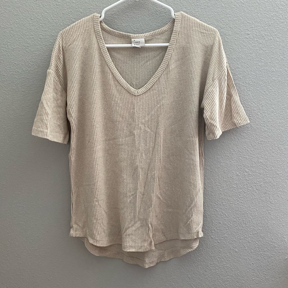 Small A. New. Day Tee